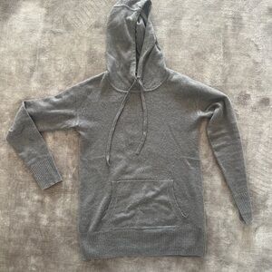 J. Crew Cashmere Hoodie in Taupe